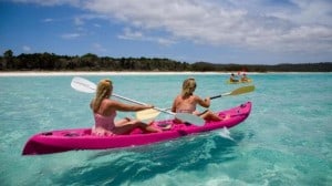 Enjoy kayaking, swimming and snorkelling on the Fraser Island Remote Tour