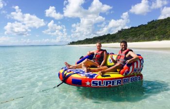 Enjoy boating, kayaking and much more on this Fraser Island tours.