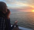 Relax and enjoy the beautiful sunset aboard Whalesong's seafood and sunset cruise