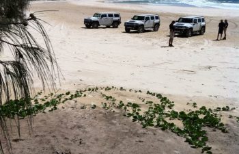 Visit all the awesome sights on this Fraser Island Hummer Tour